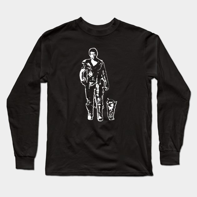 Mod.1 Mad Max The Road Warrior Long Sleeve T-Shirt by parashop